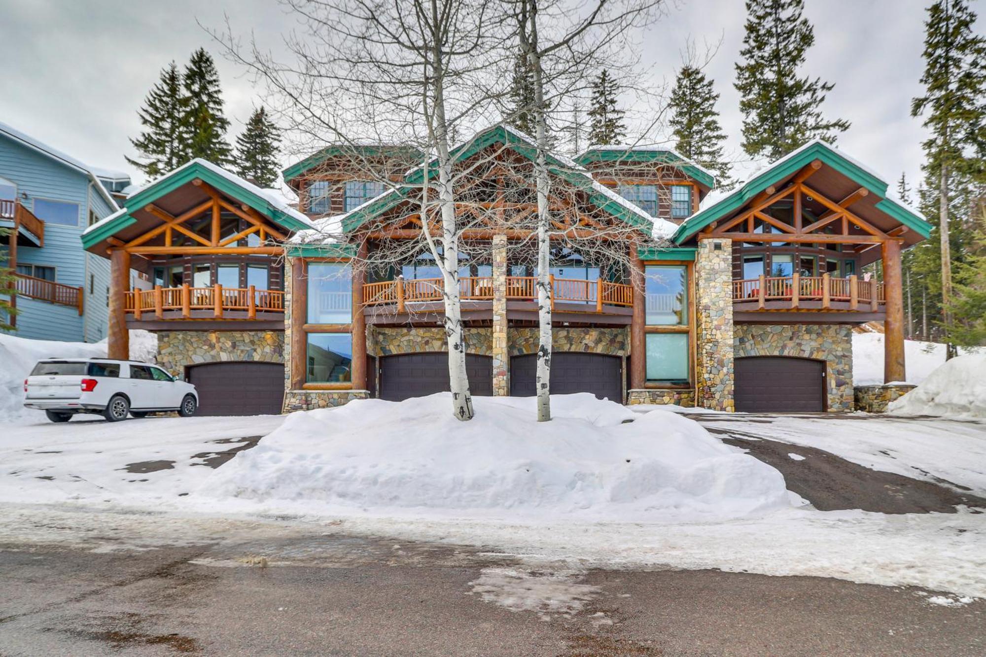Spacious Whitefish Home With Sauna And Ski Resort View المظهر الخارجي الصورة