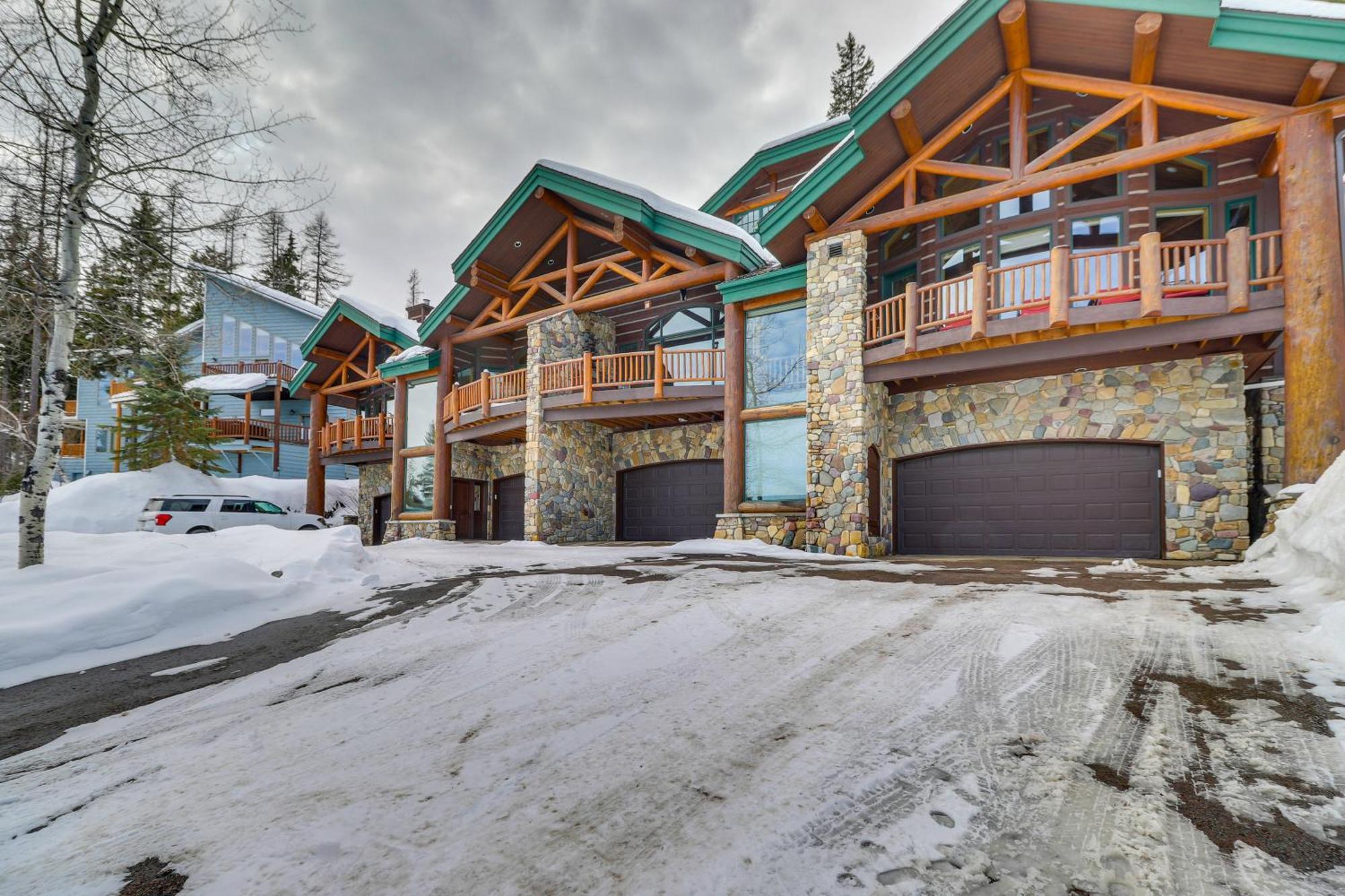 Spacious Whitefish Home With Sauna And Ski Resort View المظهر الخارجي الصورة